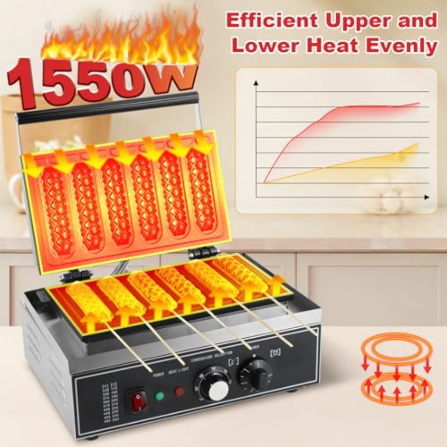 Commercial Corn Dog Maker 1550 - Corn Dog Stick recensione e prezzo