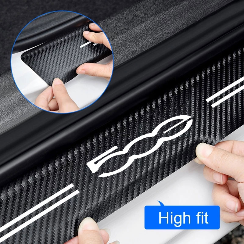 Car Door Sill Guard Plate Thre - Crepe Pan Carbon recensione e prezzo