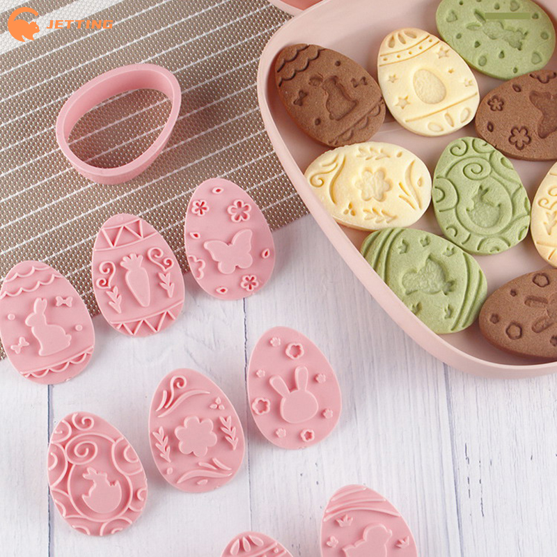 (New) 9Pcs/Set Easter Rabbit B - Bunny Cake Mold recensione e prezzo