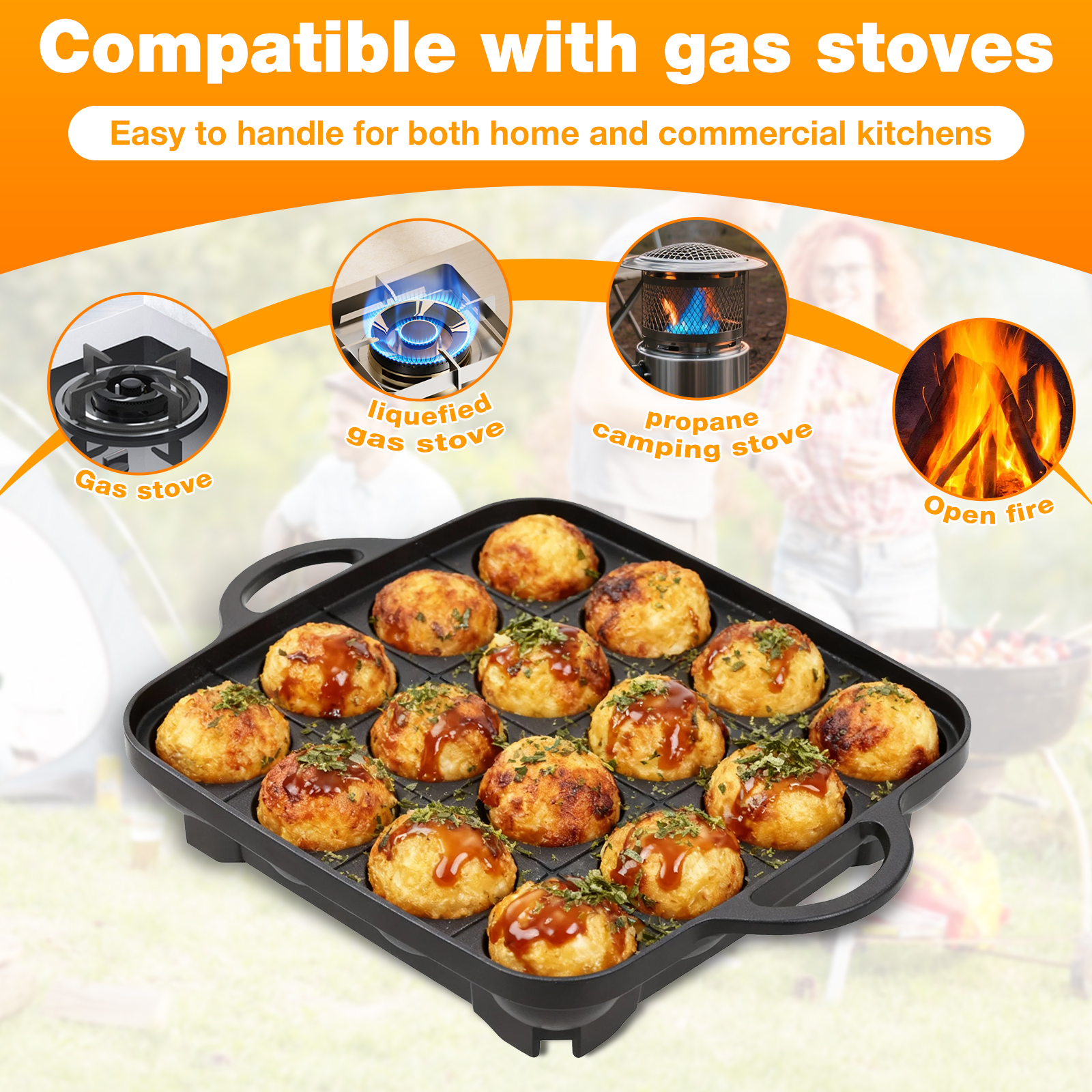 Takoyaki Pan Nonstick Japanese - Takoyaki Grill Plate recensione e prezzo