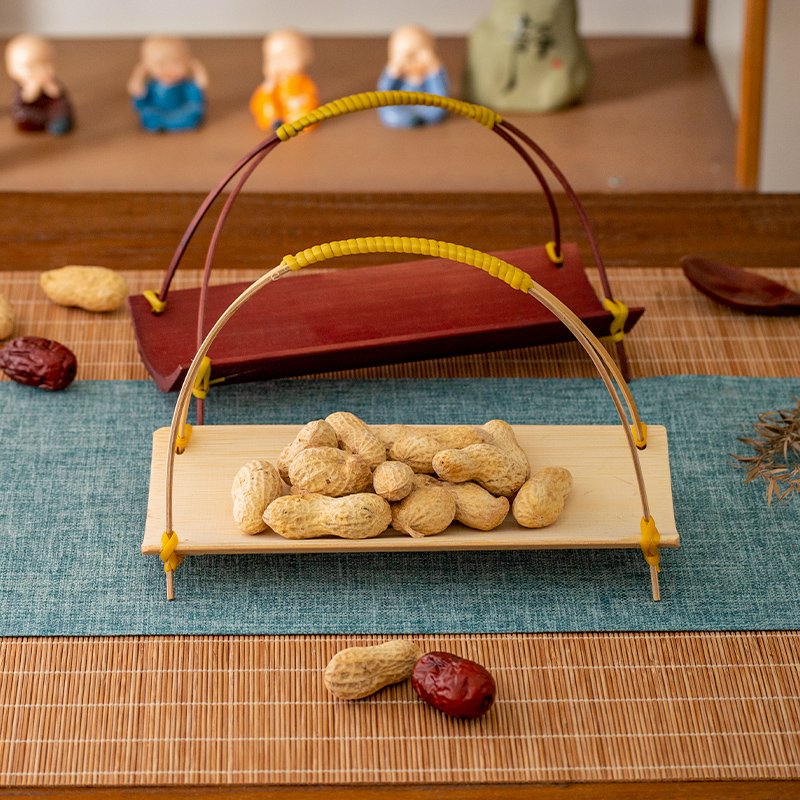 Handwoven Bamboo  Tea Tray Wed - Dim Sum Basket recensione e prezzo