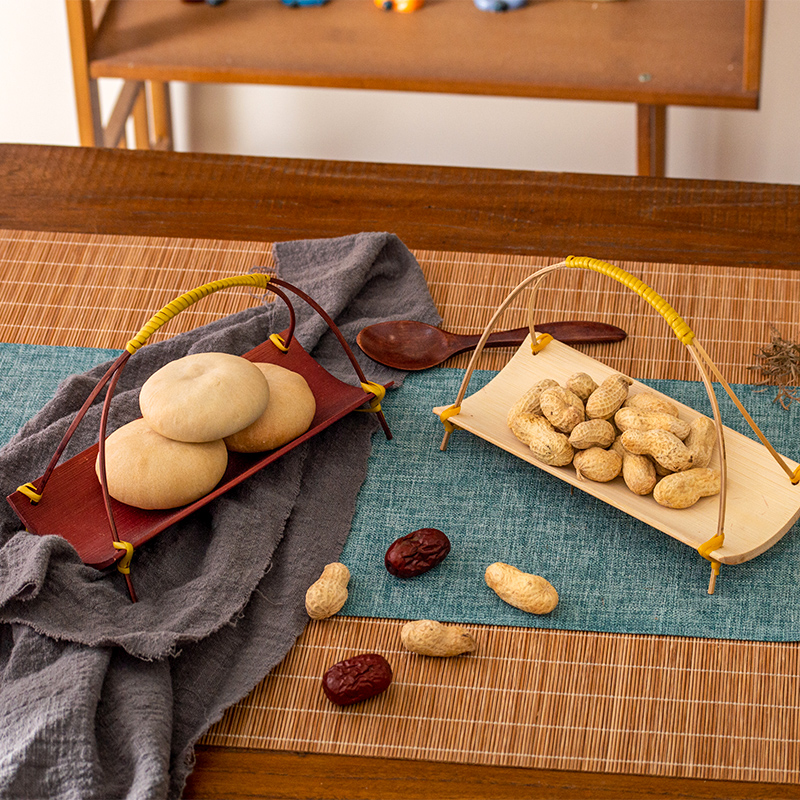 Handwoven Bamboo  Tea Tray Wed - Dim Sum Basket recensione e prezzo