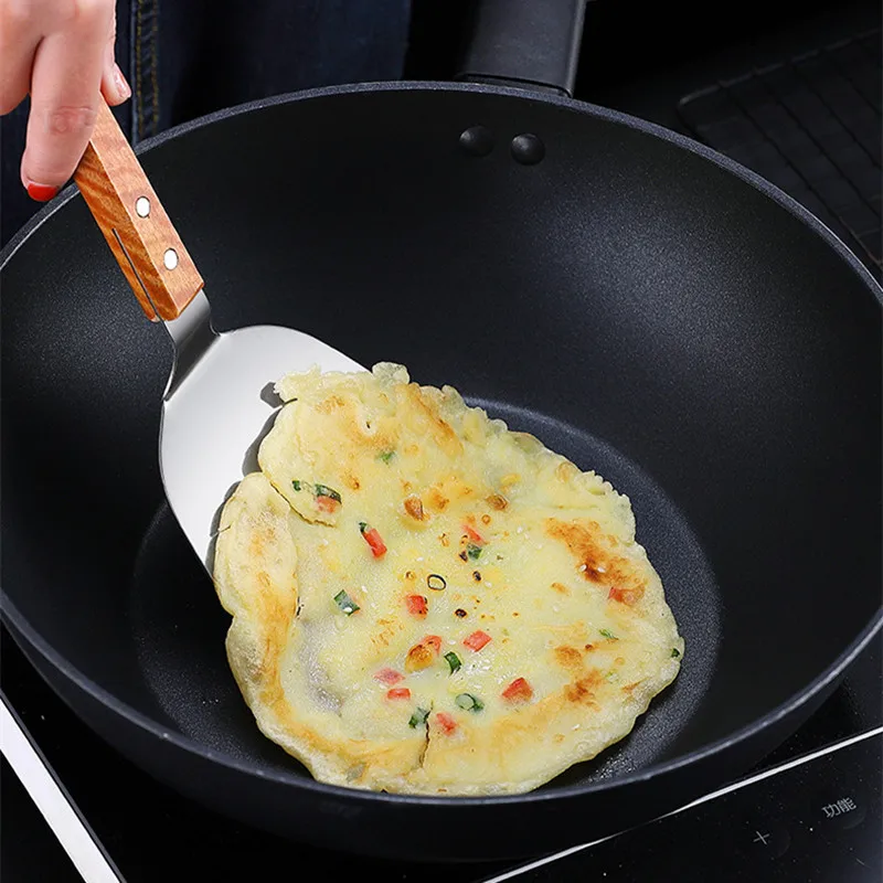 Stainless Steel Wooden Handle  - Okonomiyaki Spatula recensione e prezzo