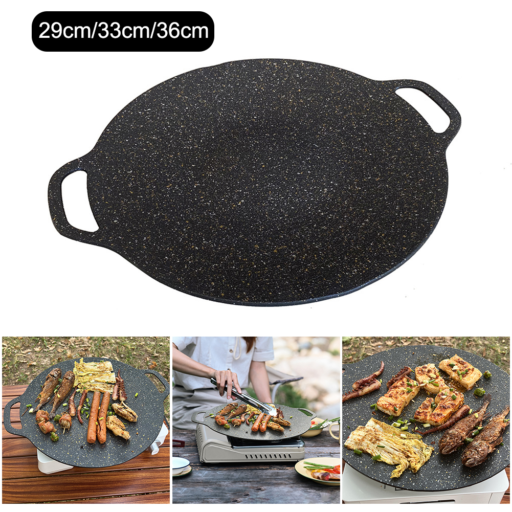Grilling Pan Non-stick Oil Fry - Danish Pancake Pan recensione e prezzo