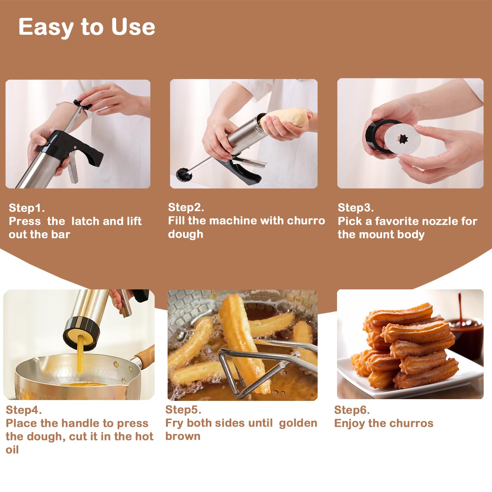 Traditional Churro Maker Machi - Churros Maker Gun recensione e prezzo