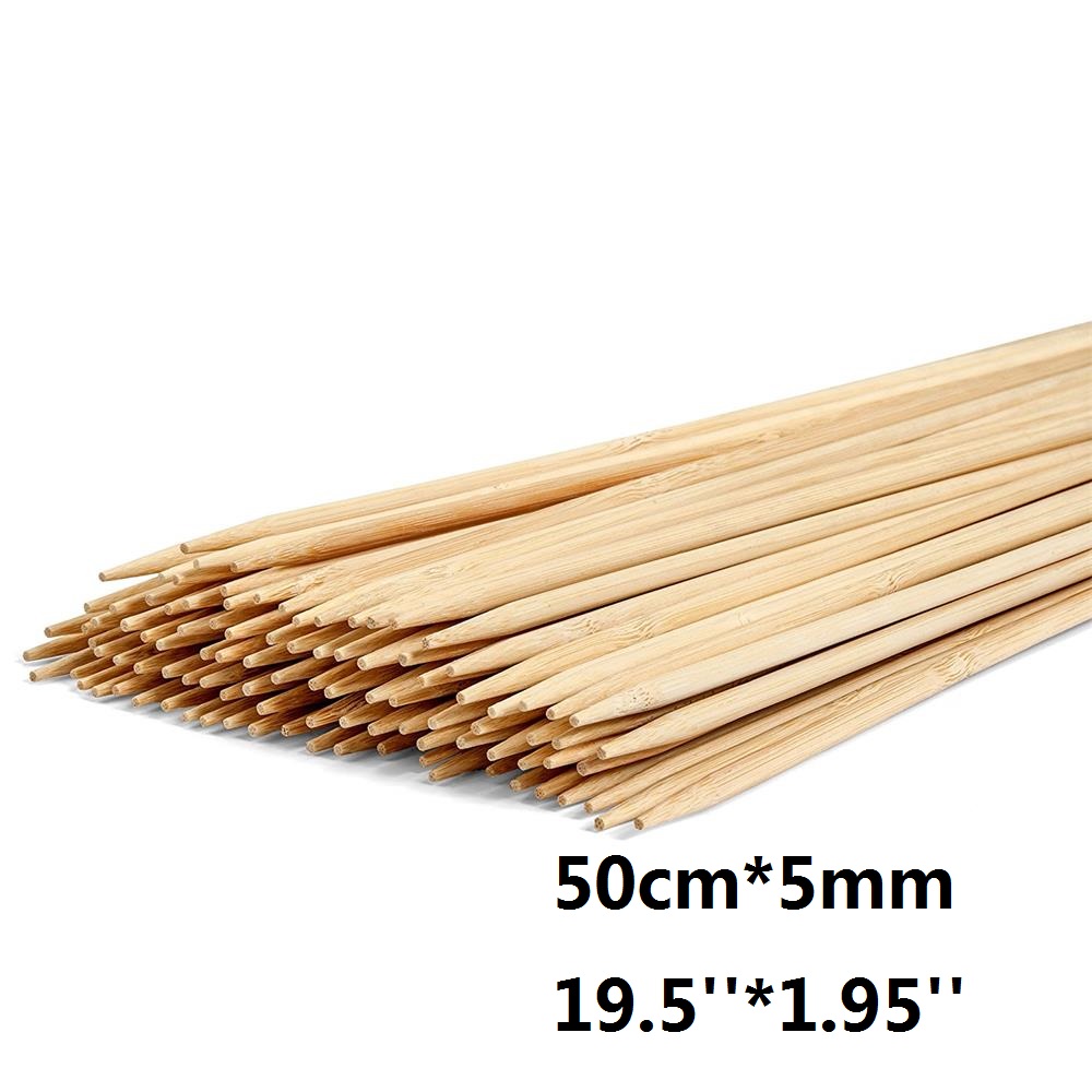 50cm x 5mm Long Disposable BBQ - Corn Dog Stick recensione e prezzo