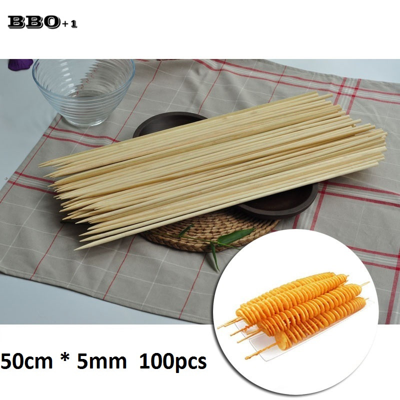 50cm x 5mm Long Disposable BBQ - Corn Dog Stick recensione e prezzo