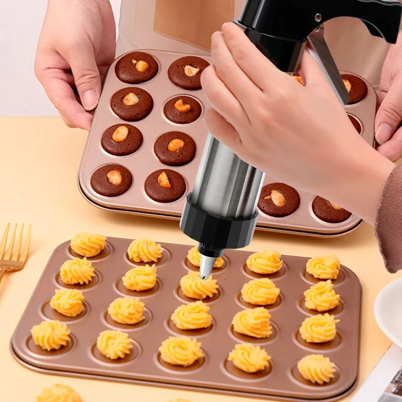 Cookie Press Gun Kit Stainless - Churros Maker Gun recensione e prezzo