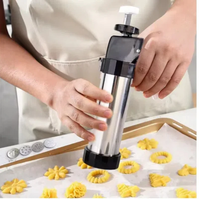 Cookie Press Gun Kit Stainless - Churros Maker Gun recensione e prezzo