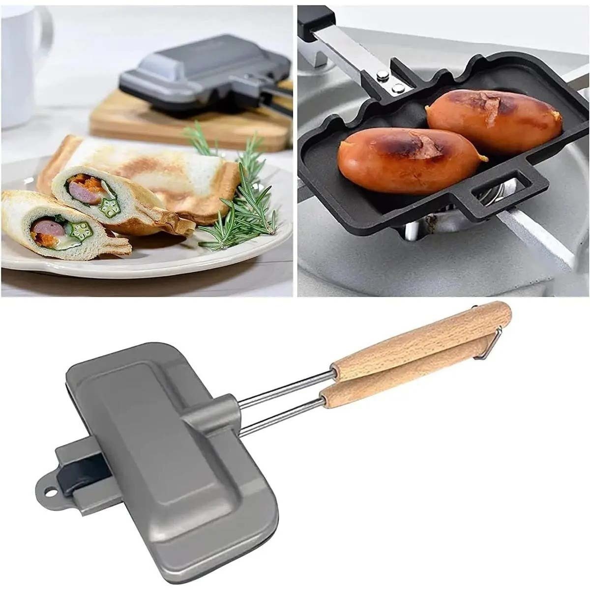 Breakfast Sandwich Maker, 4w1h - Hot Dog Press recensione e prezzo