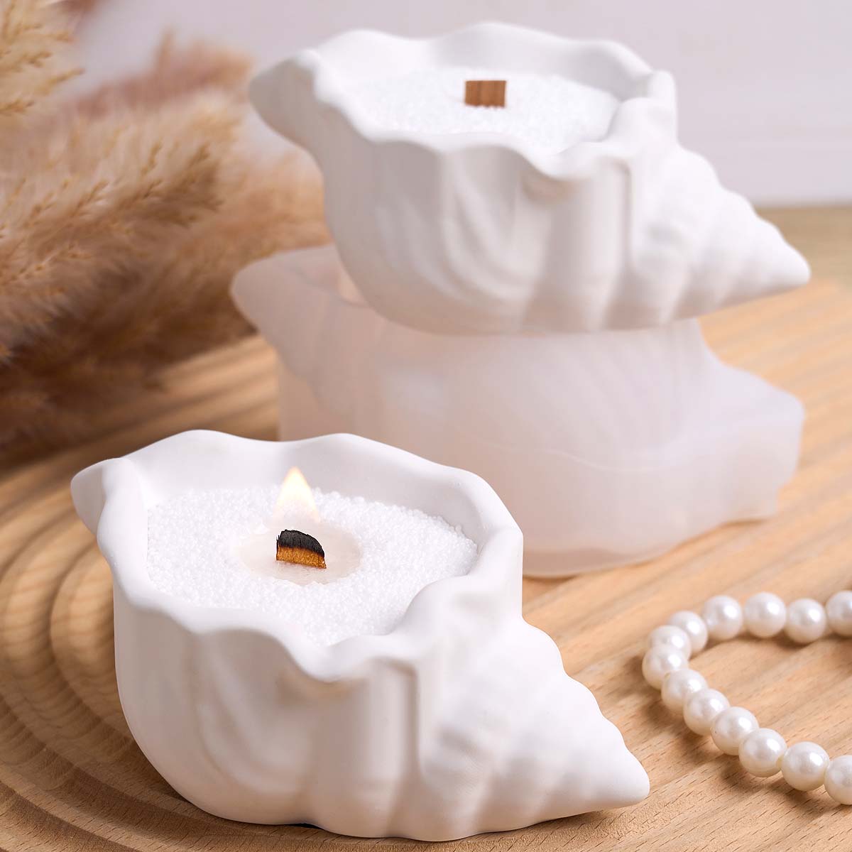 Conch Candle Jar Silicone Mold - Potsticker Mold recensione e prezzo