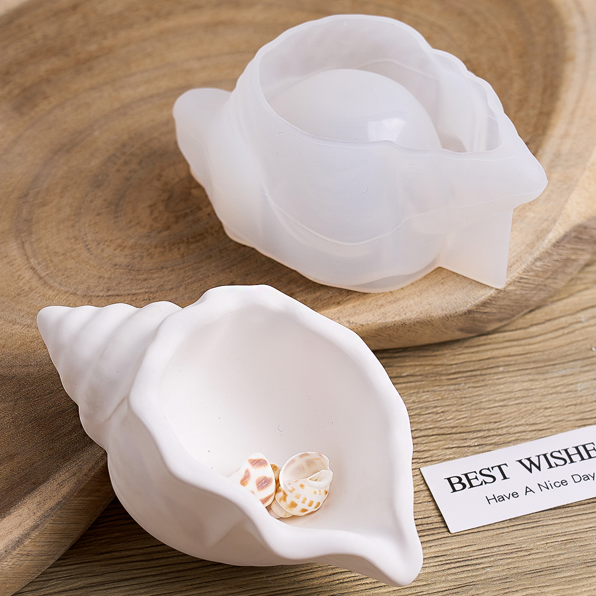 Conch Candle Jar Silicone Mold - Potsticker Mold recensione e prezzo