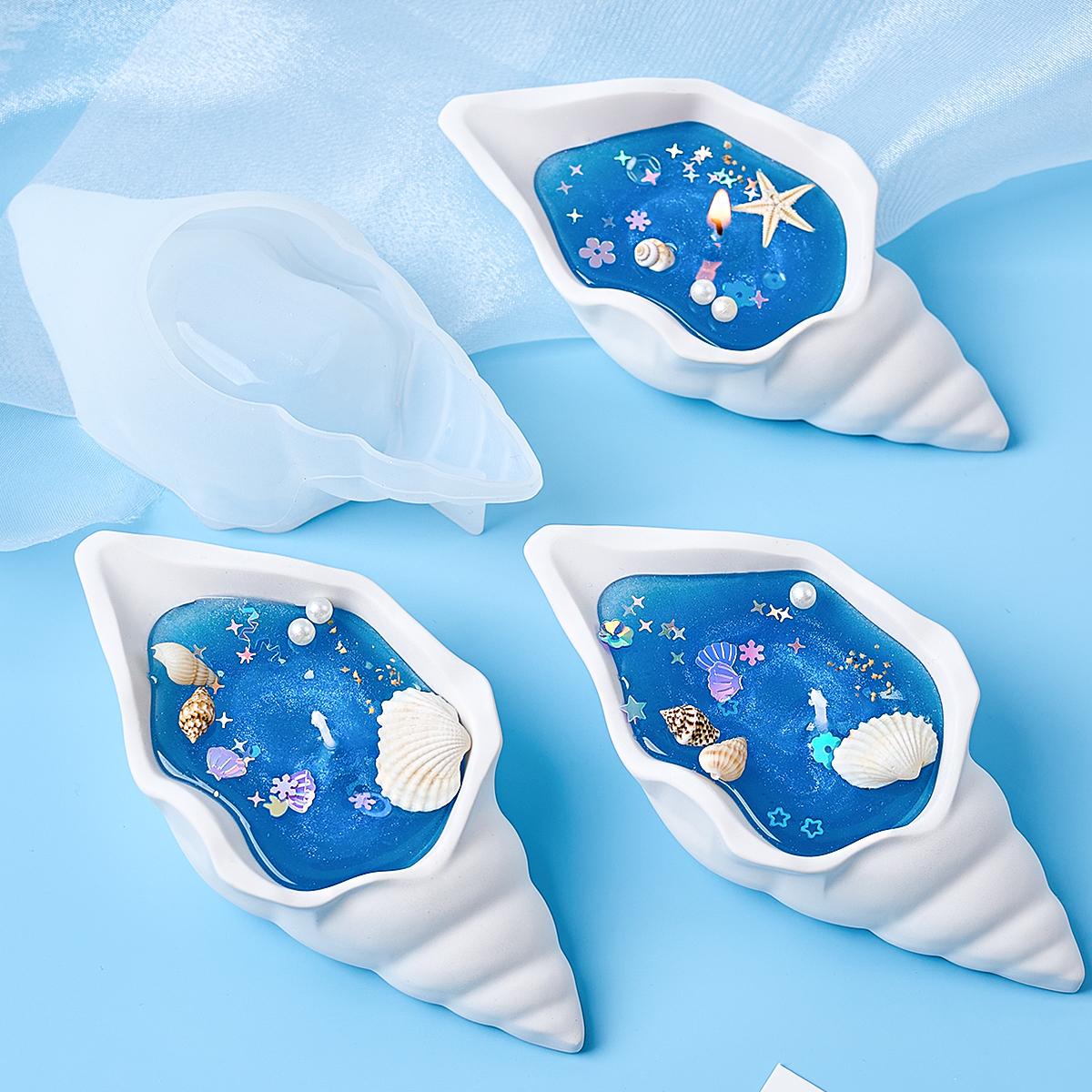 Conch Candle Jar Silicone Mold - Potsticker Mold recensione e prezzo