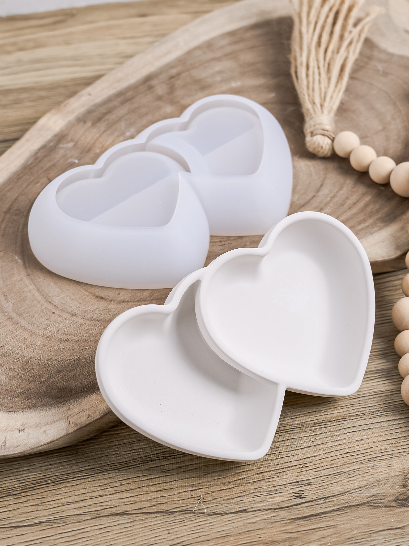 DIY Double Heart Candle Bowl S - Potsticker Mold recensione e prezzo