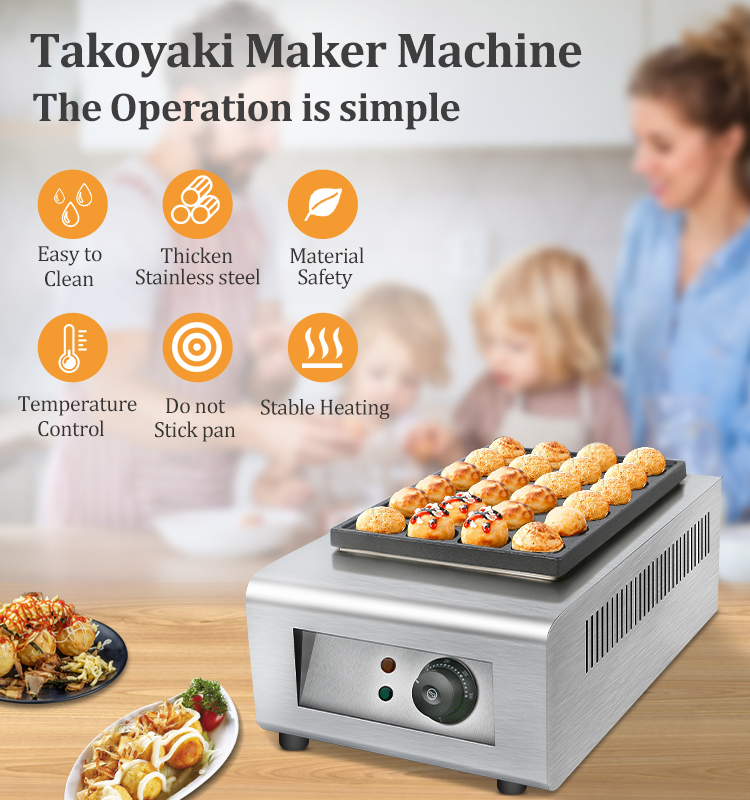 Commercial Big Power Electric  - Takoyaki Grill Plate recensione e prezzo