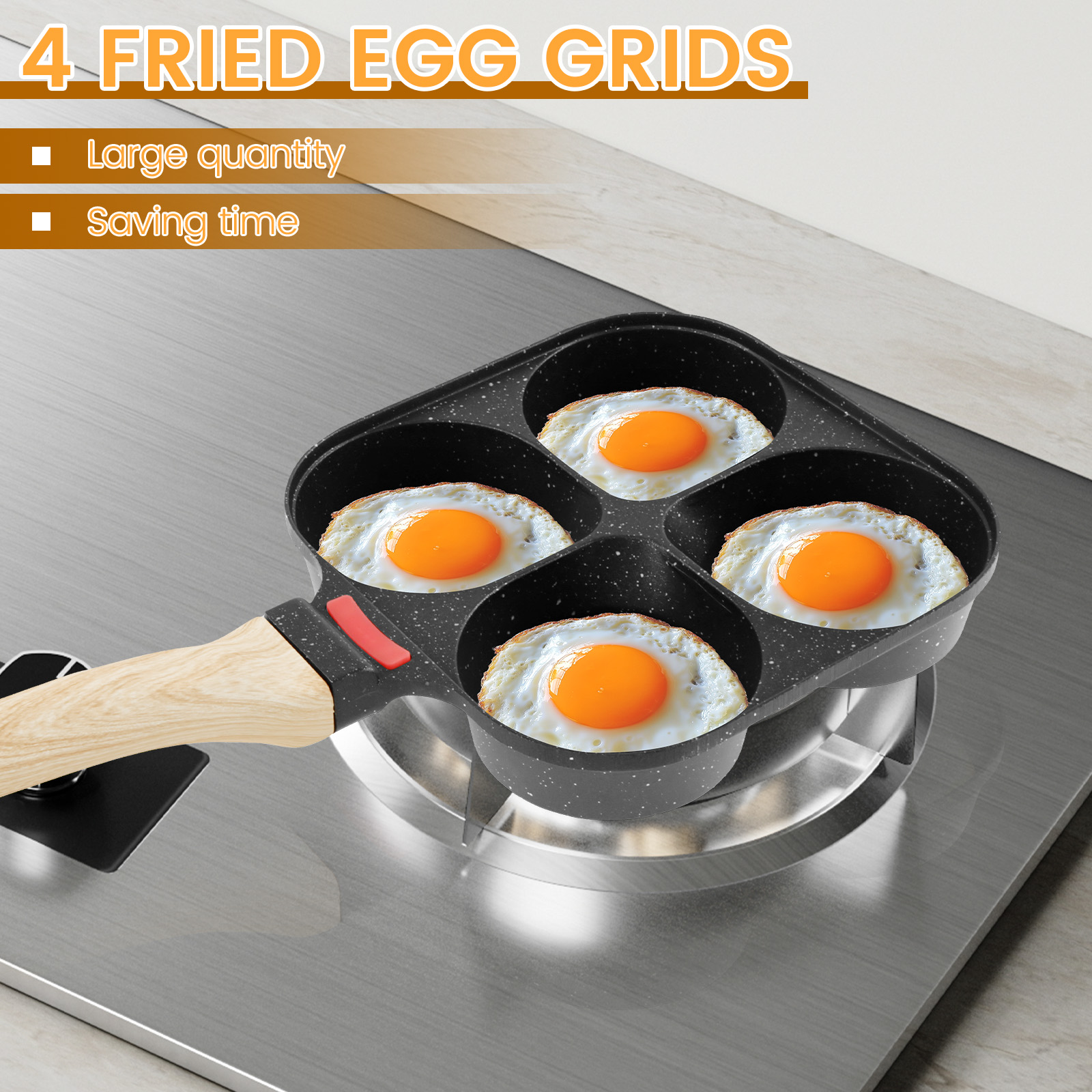 Egg Frying Pan Nonstick Pancak - Mini Pancake Griddle recensione e prezzo