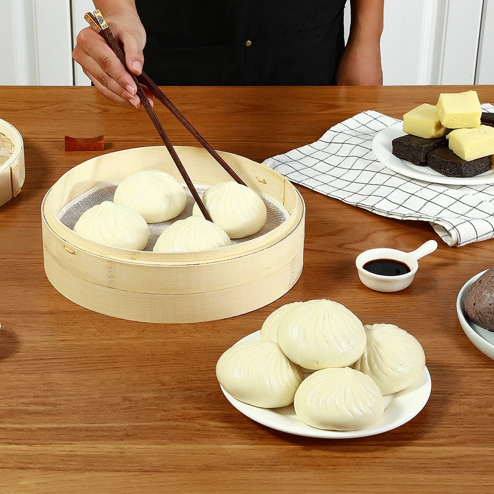 Bamboo Steamer Basket with Lid - Bao Steamer Bamboo recensione e prezzo