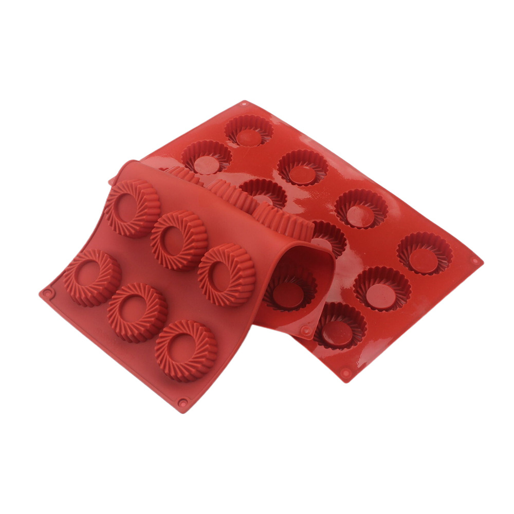 12 Holes Circular Vortex Shape - Donut Mold Silicone recensione e prezzo