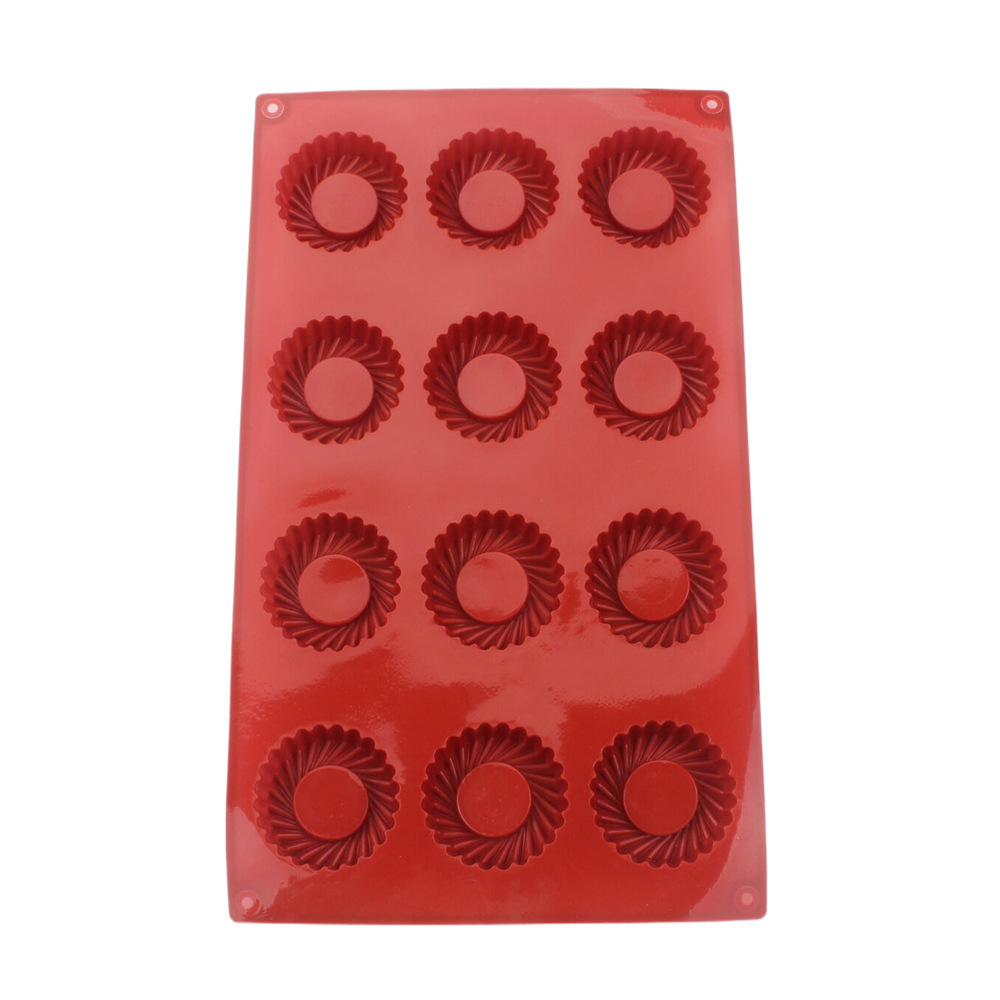 12 Holes Circular Vortex Shape - Donut Mold Silicone recensione e prezzo