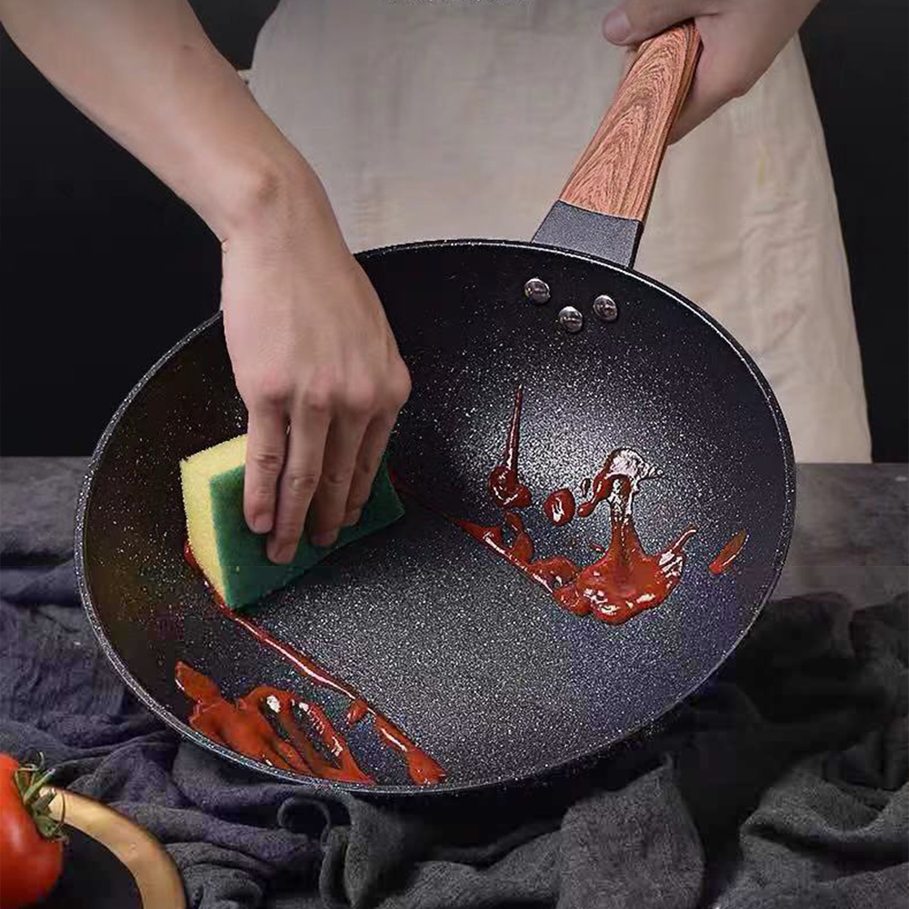 32CM Non-stick Wok Frying Pan  - Mini Pancake Griddle recensione e prezzo