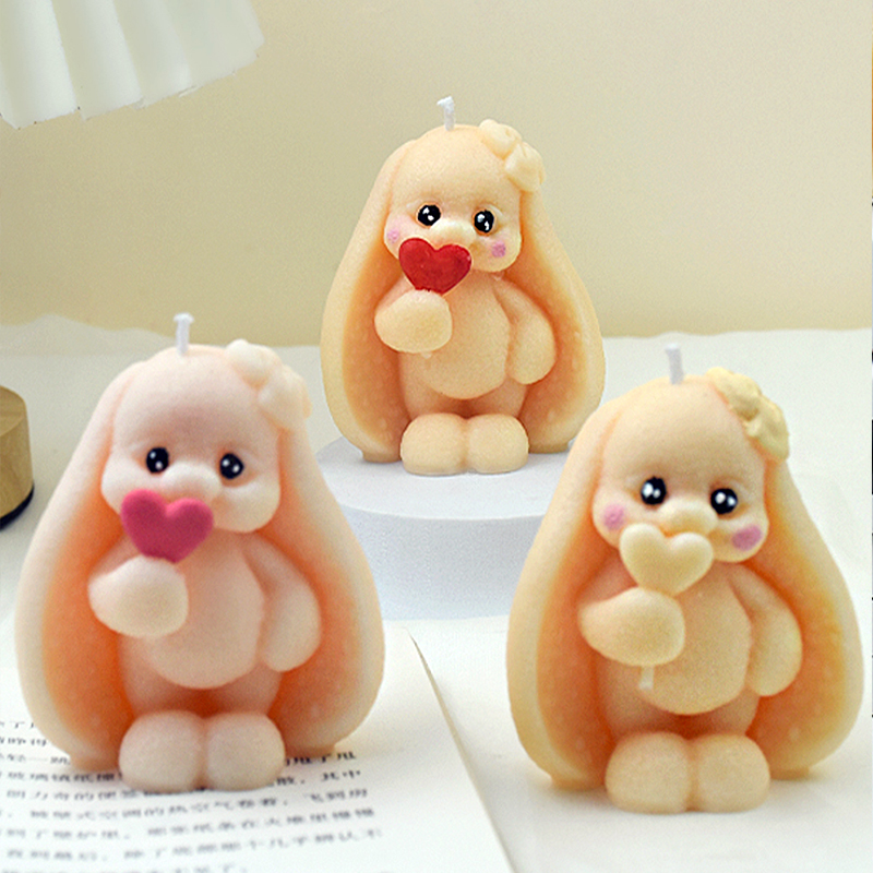 3D Long-eared Rabbit Silicone  - Bunny Cake Mold recensione e prezzo