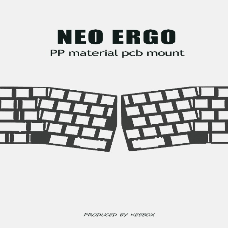 Neo Ergo Keyboard Positioning  - Crepe Pan Carbon recensione e prezzo