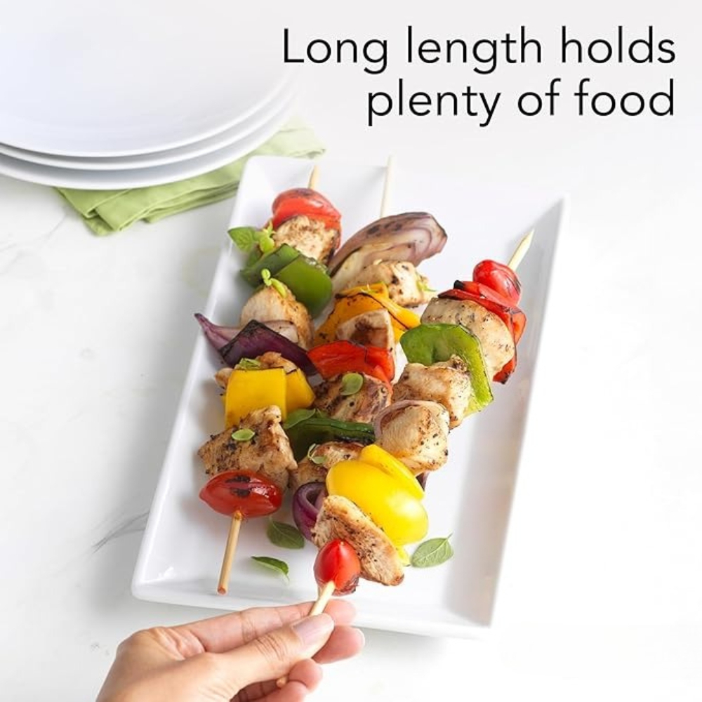 1350/90Pcs Natural BBQ Skewers - Corn Dog Stick recensione e prezzo