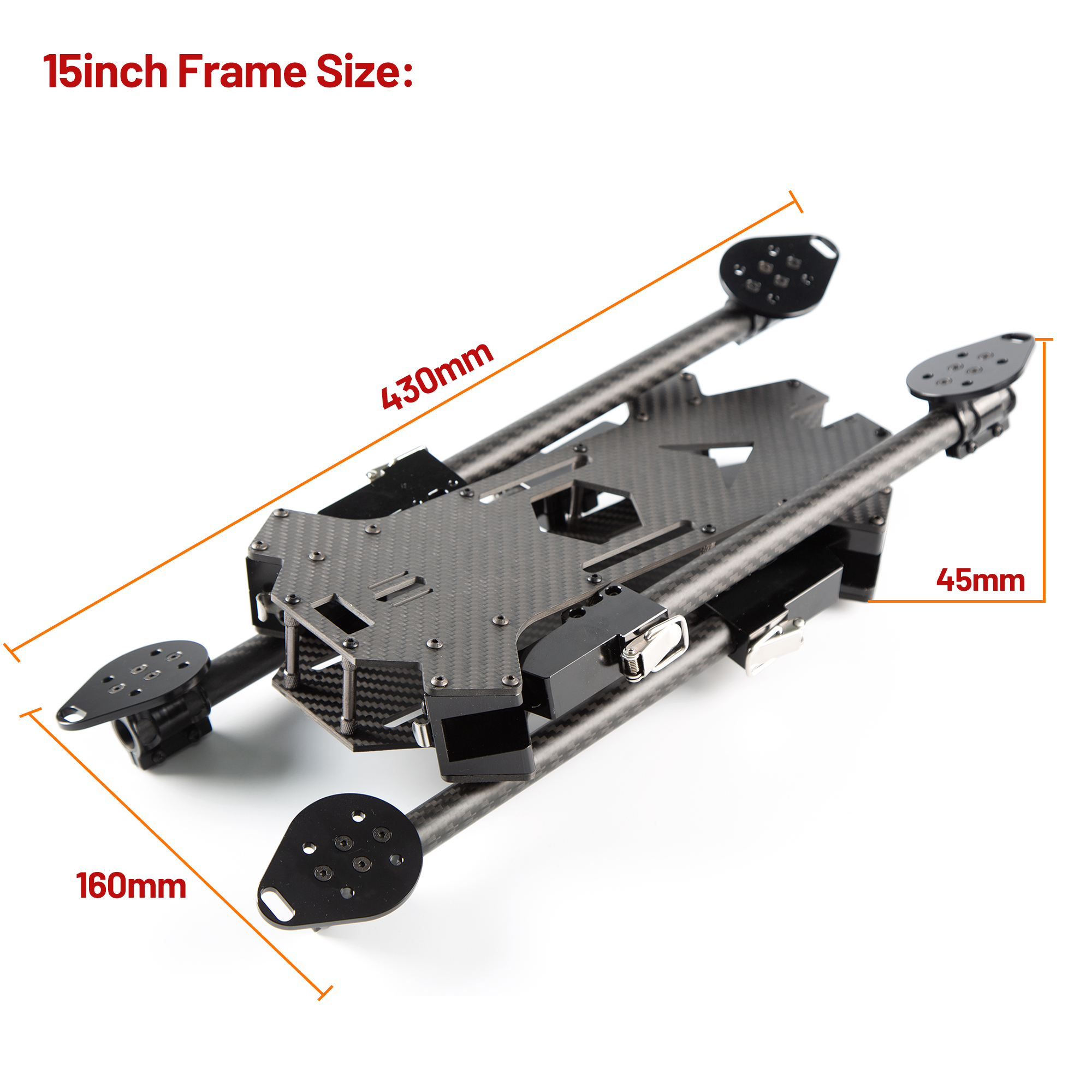 15inch /17inch FPV Carbon Fibe - Crepe Pan Carbon recensione e prezzo