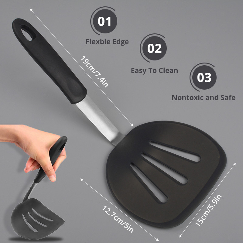 Flexible Silicone Spatula Turn - Okonomiyaki Spatula recensione e prezzo