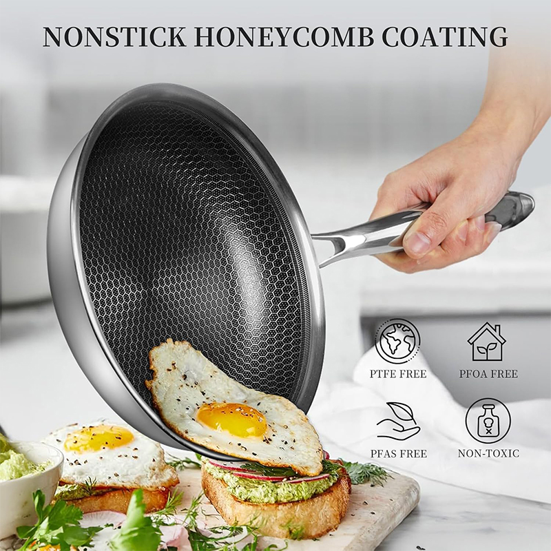 Stainless Steel Frying Pan wit - Egg Waffle Pan recensione e prezzo