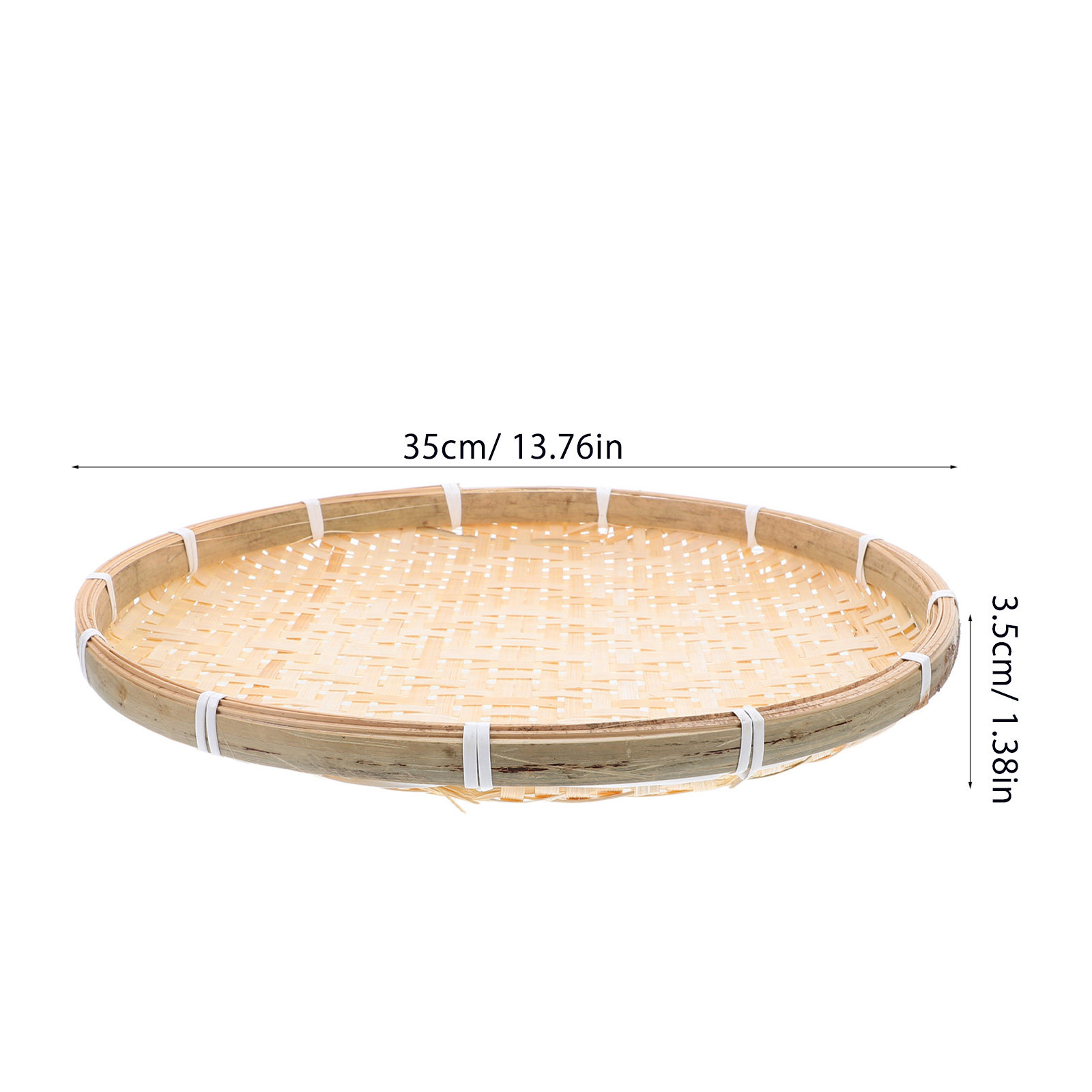 35Cm Round Bamboo Sieve Basket - Dim Sum Basket recensione e prezzo