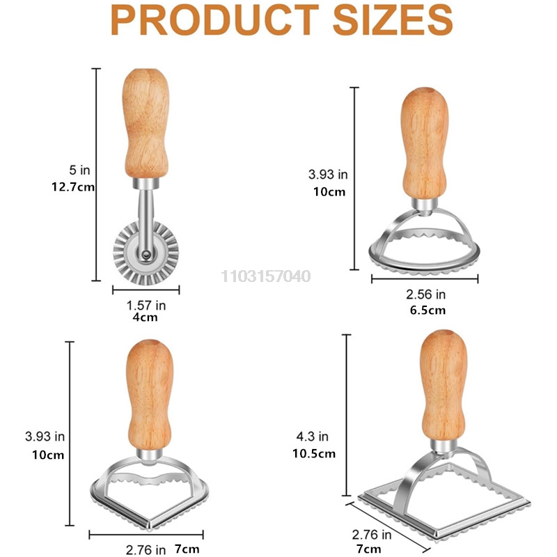 3/4Pcs Manual Pasta Molds Set  - Dumpling Press Set recensione e prezzo