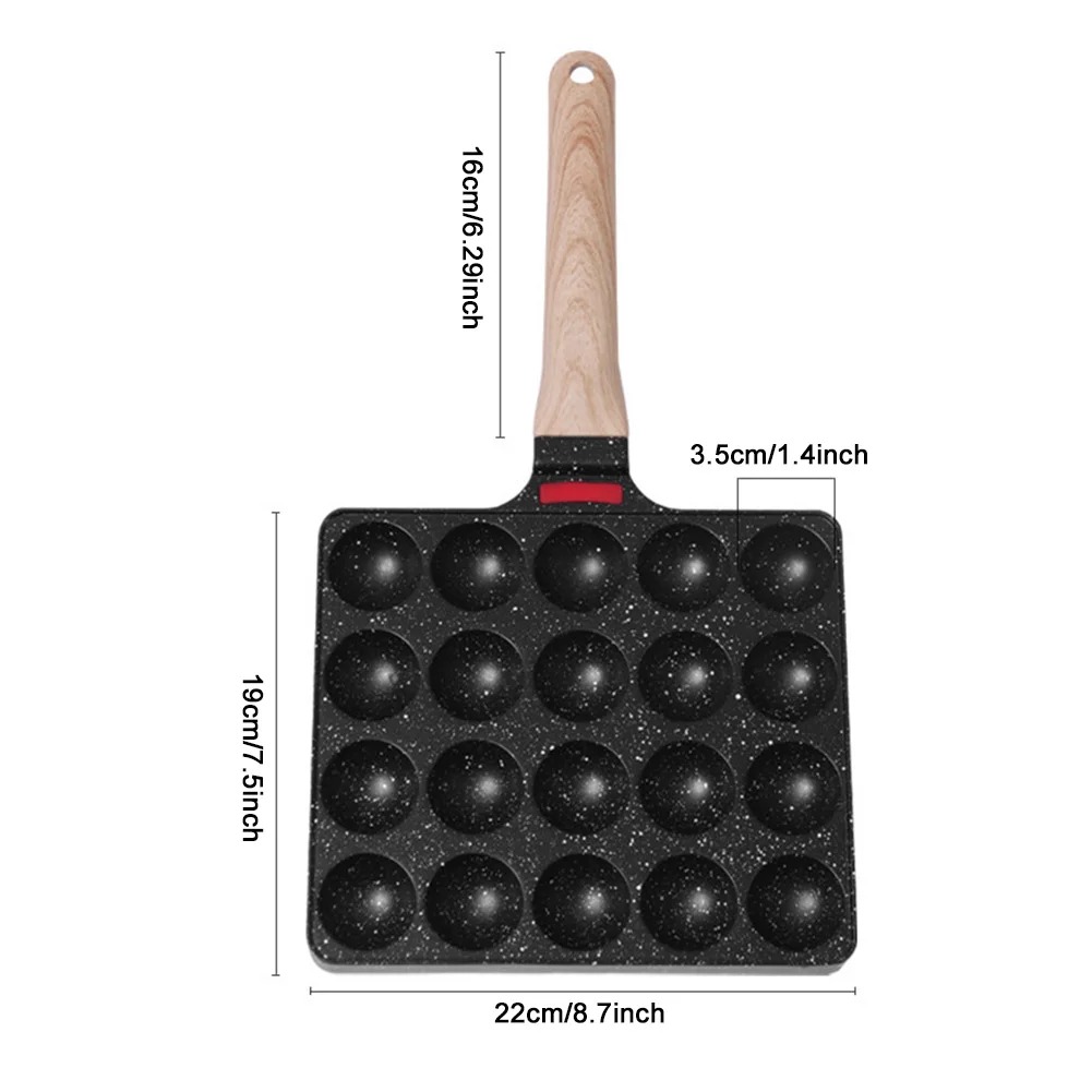 Takoyaki Pan 20 Molds Takoyaki - Takoyaki Grill Plate recensione e prezzo