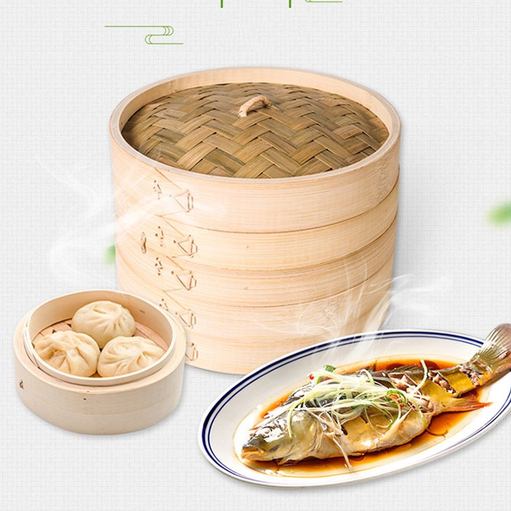 Chinese Steamer Bamboo Steamer - Bao Steamer Bamboo recensione e prezzo