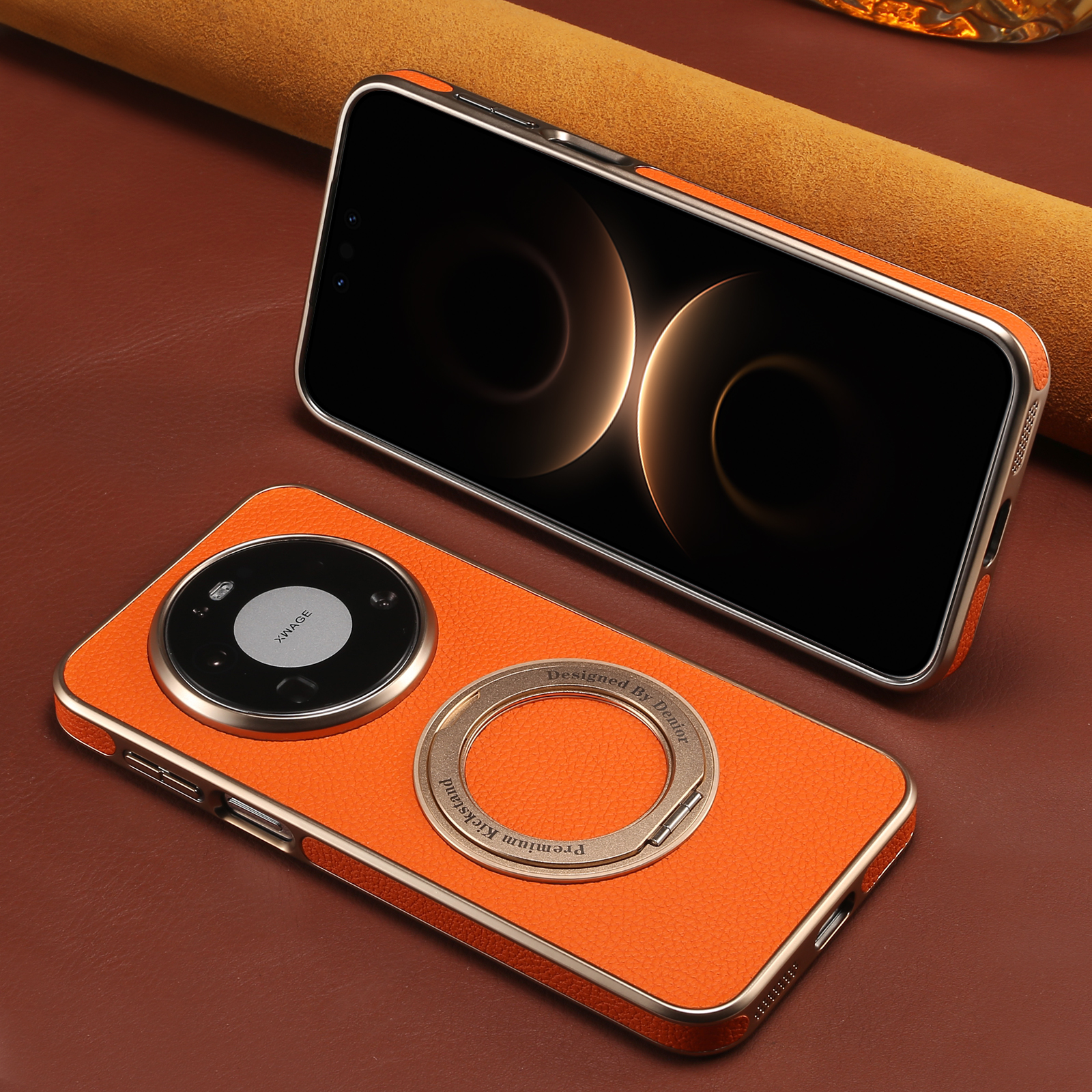 Denior Litchi Grain Phone Case - Taco Stand Holder recensione e prezzo