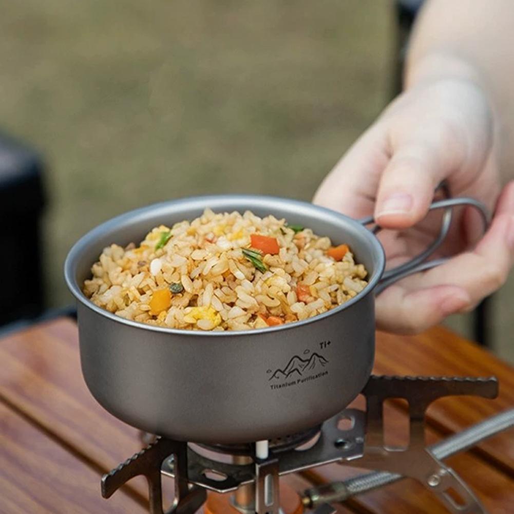 Compact Titanium Alloy Camping - Dim Sum Basket recensione e prezzo