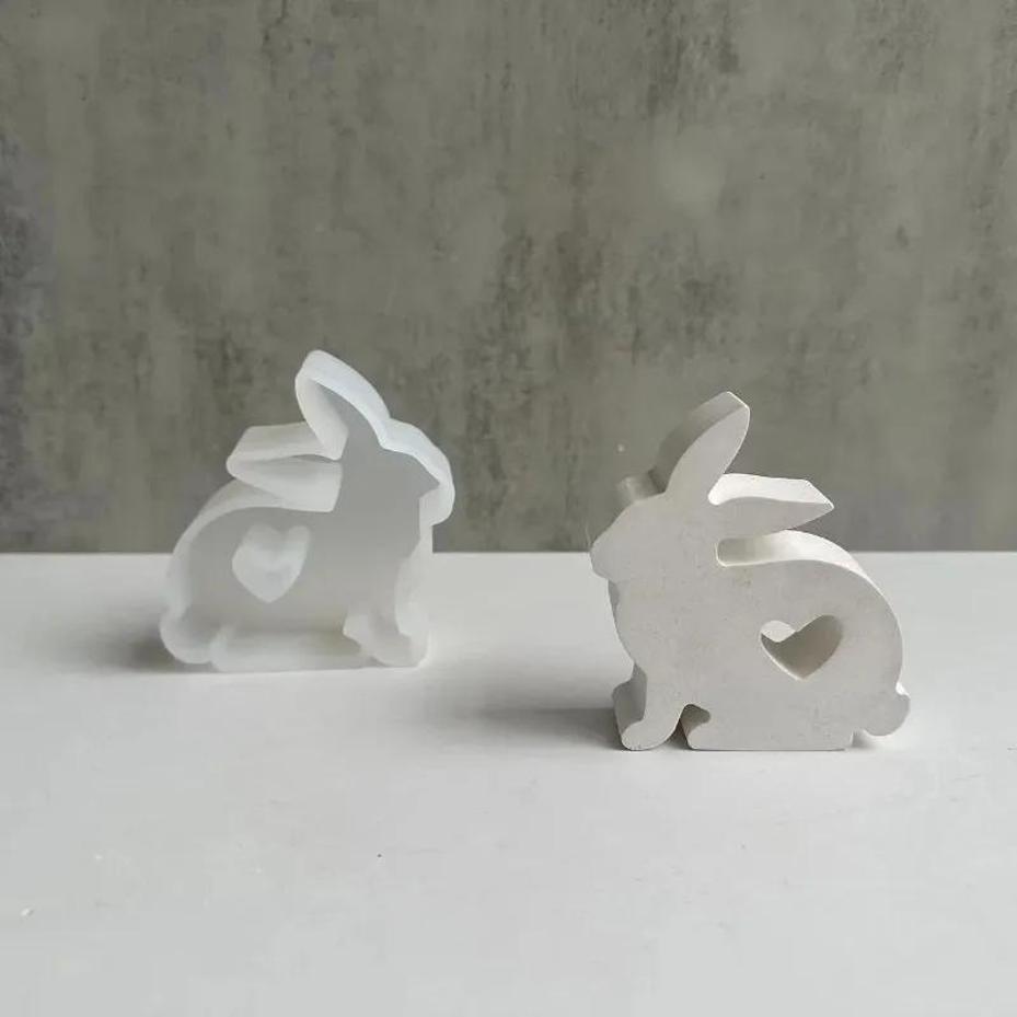 1Pcs Heart Shaped Bunny Silico - Bunny Cake Mold recensione e prezzo