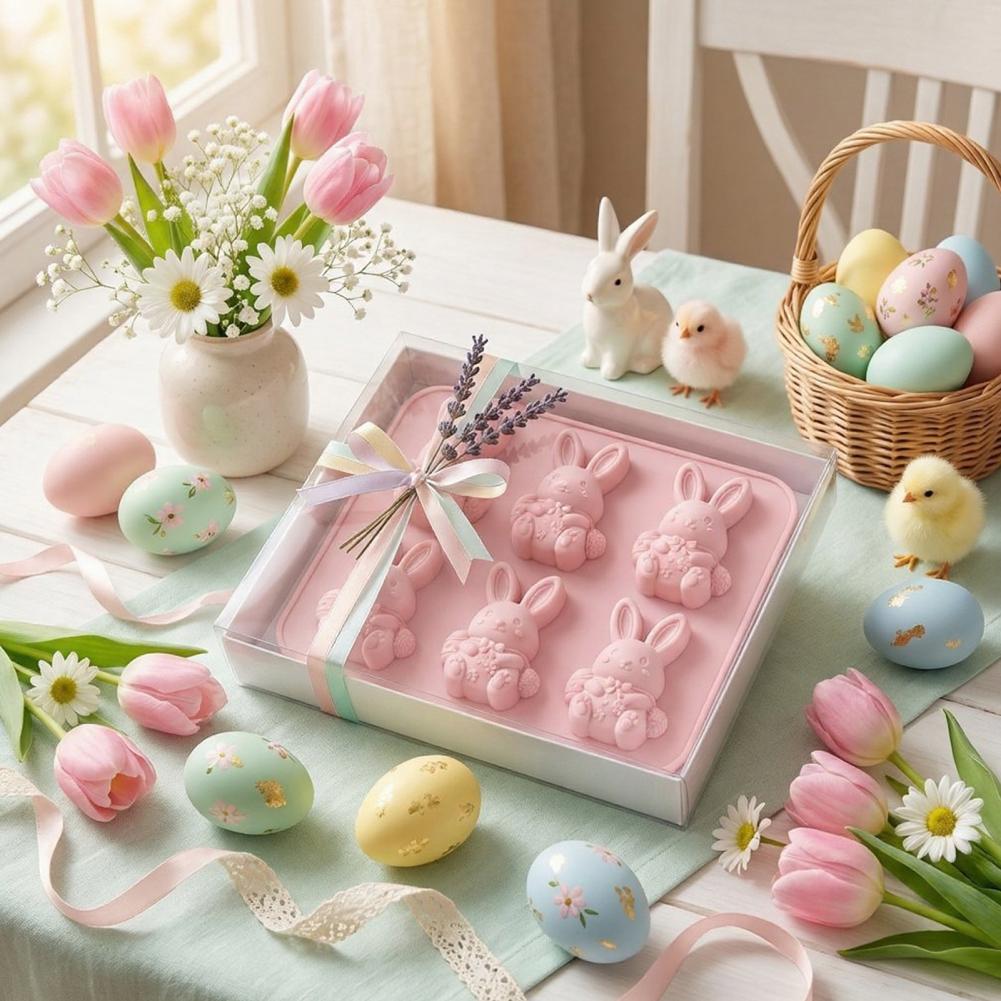 Easter Ice Tray Mold Easter Bu - Bunny Cake Mold recensione e prezzo