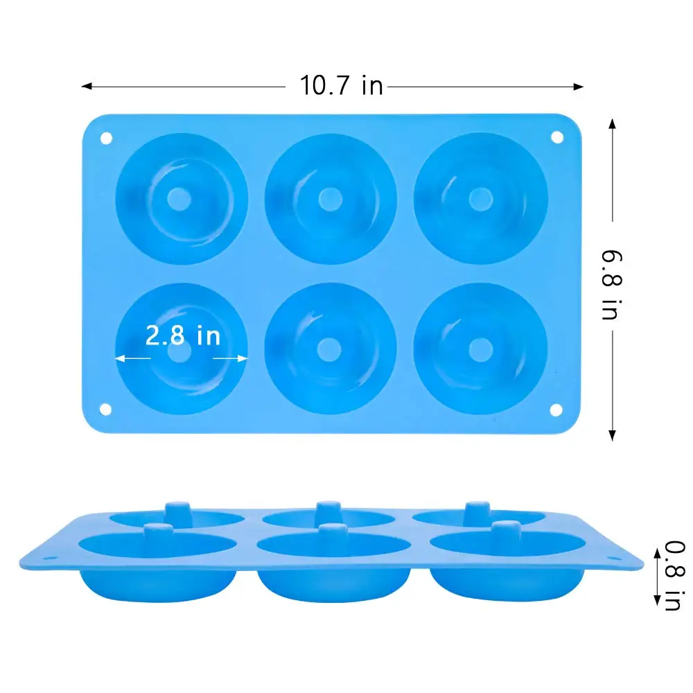 6 Holes Silicone Donut Mold Ba - Donut Mold Silicone recensione e prezzo