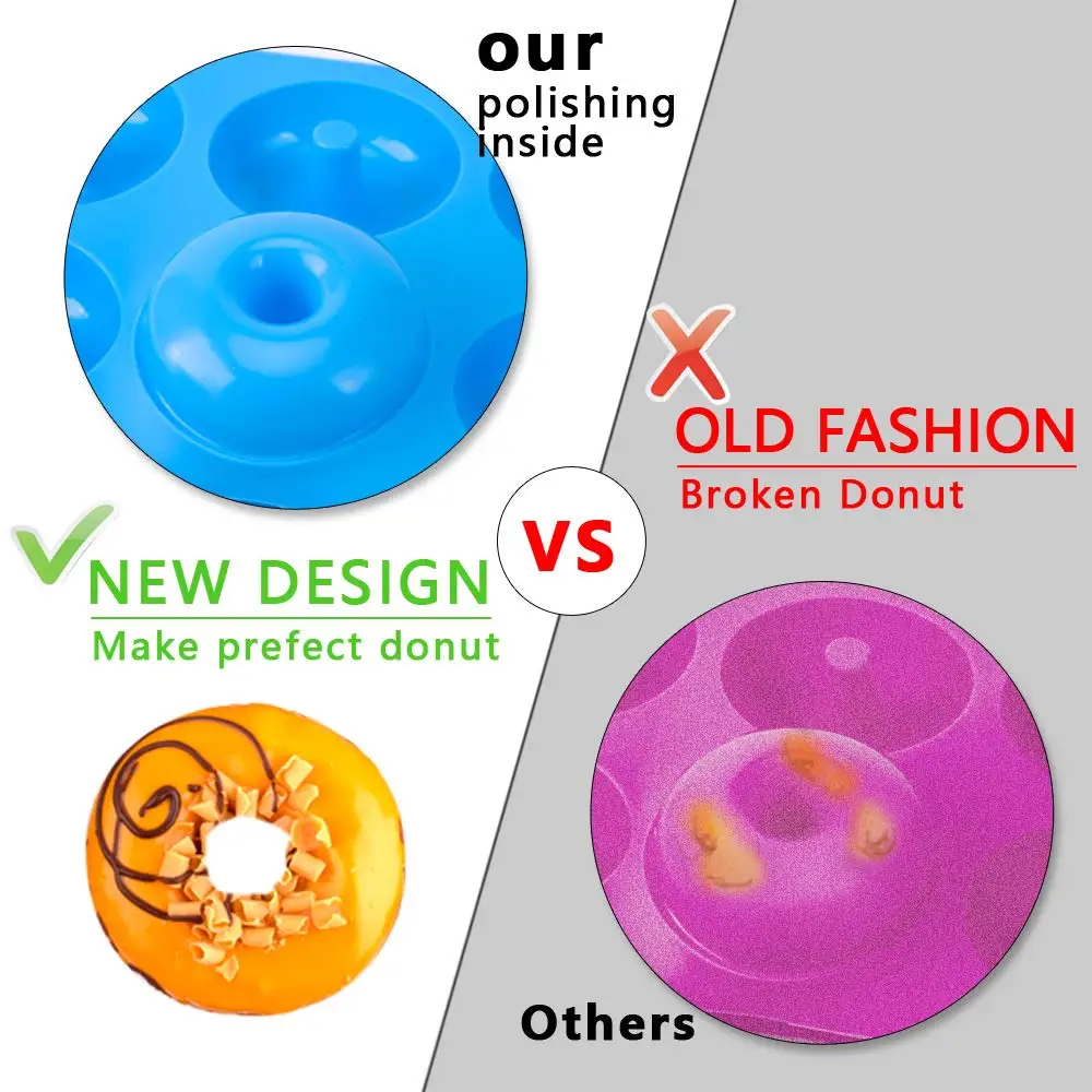 6 Holes Silicone Donut Mold Ba - Donut Mold Silicone recensione e prezzo