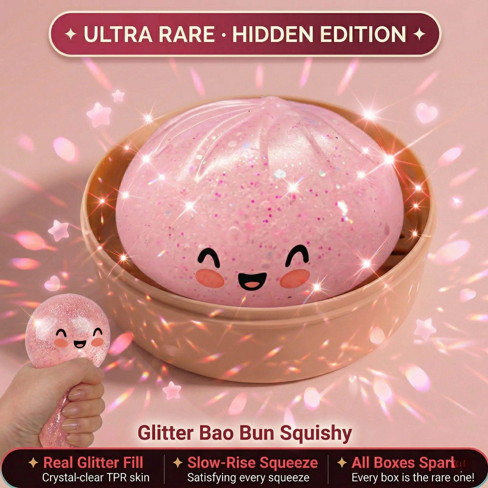 1pc Bamboo Steamer Bao Squishy - Bao Steamer Bamboo recensione e prezzo