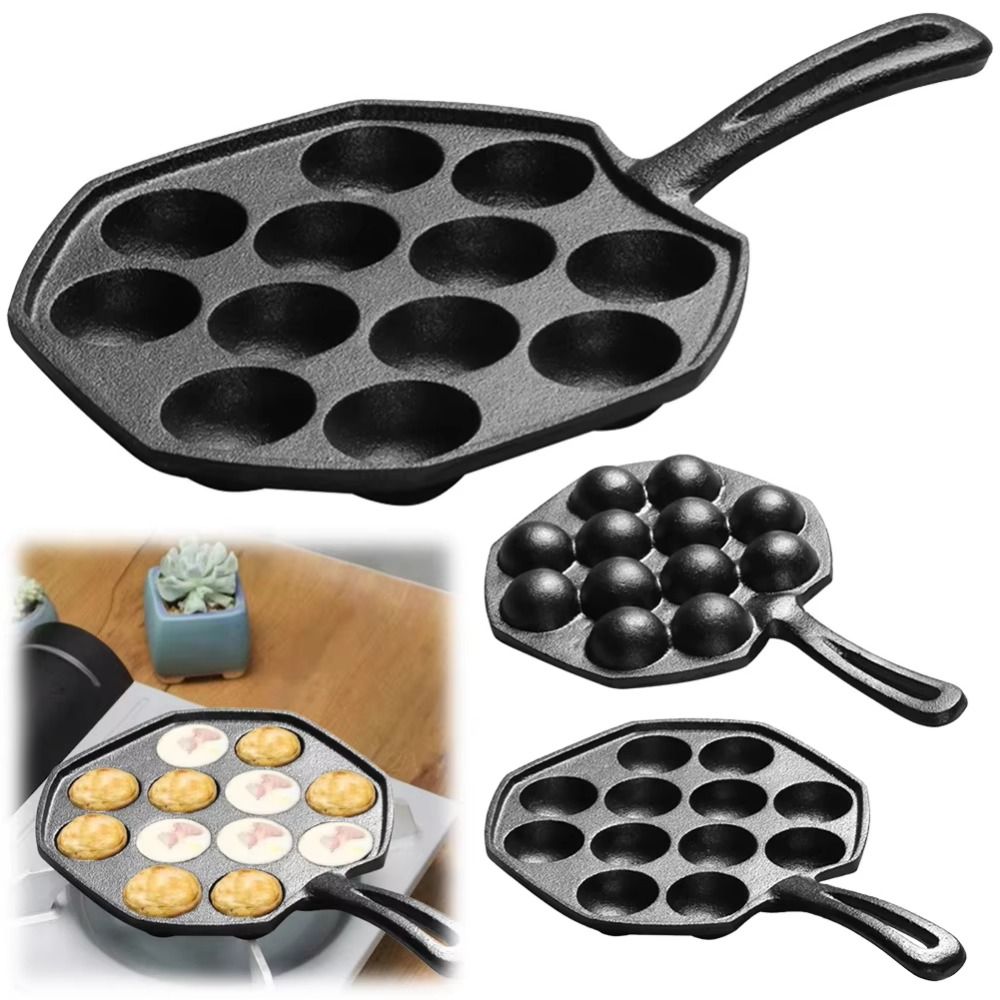12 Holes Octopus Baking Mold C - Takoyaki Grill Plate recensione e prezzo