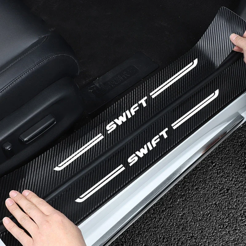 Car Front Rear Door Threshold  - Crepe Pan Carbon recensione e prezzo