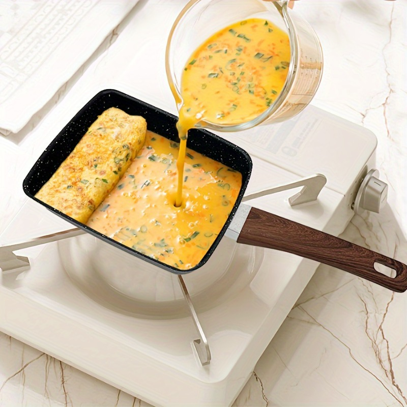 1PCS Egg Fry Pan Square Cast I - Cast Iron Corn recensione e prezzo
