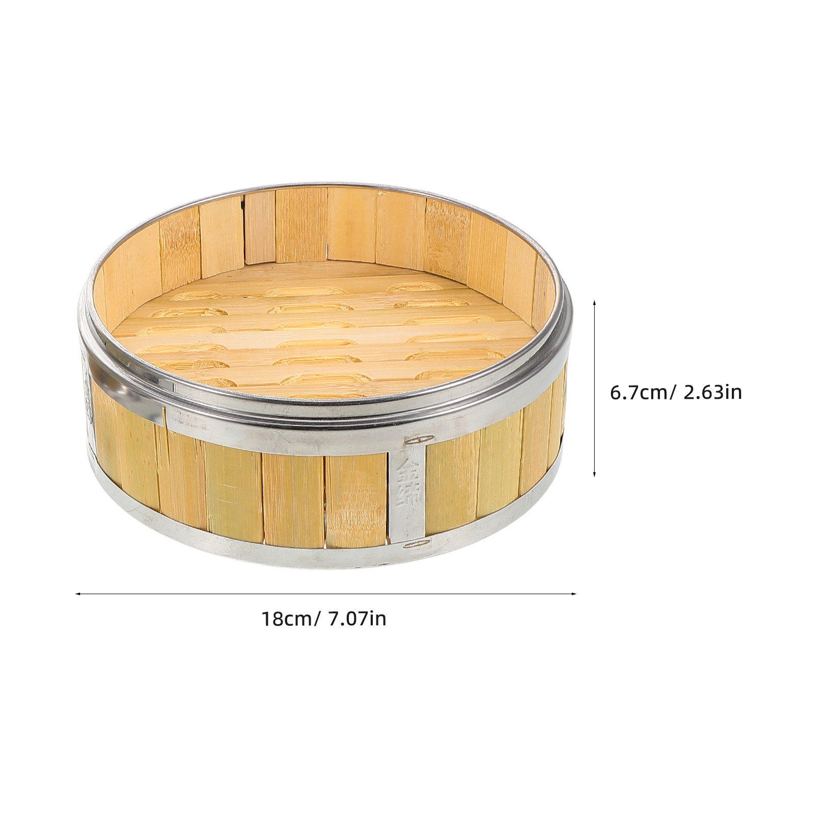 18Cm Bamboo Wood Steamer Baske - Bao Steamer Bamboo recensione e prezzo