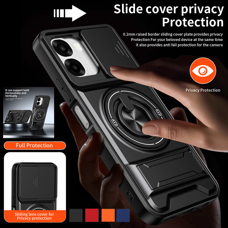 Armor Phone Case For Oppo A6x  - Taco Stand Holder recensione e prezzo