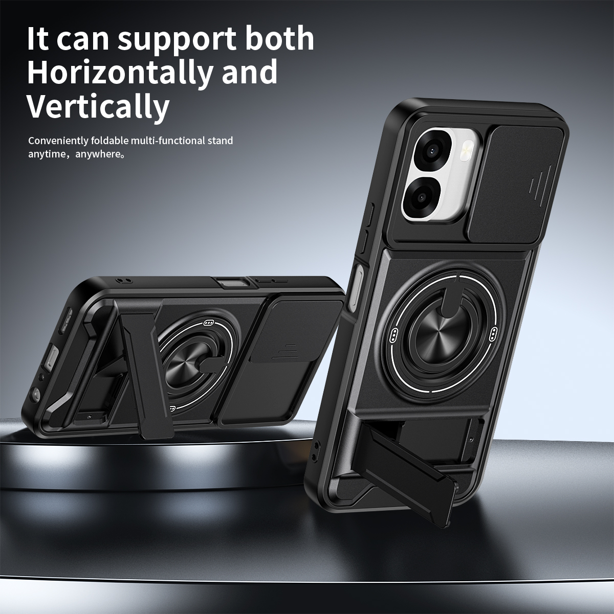 Armor Phone Case For Oppo A6x  - Taco Stand Holder recensione e prezzo