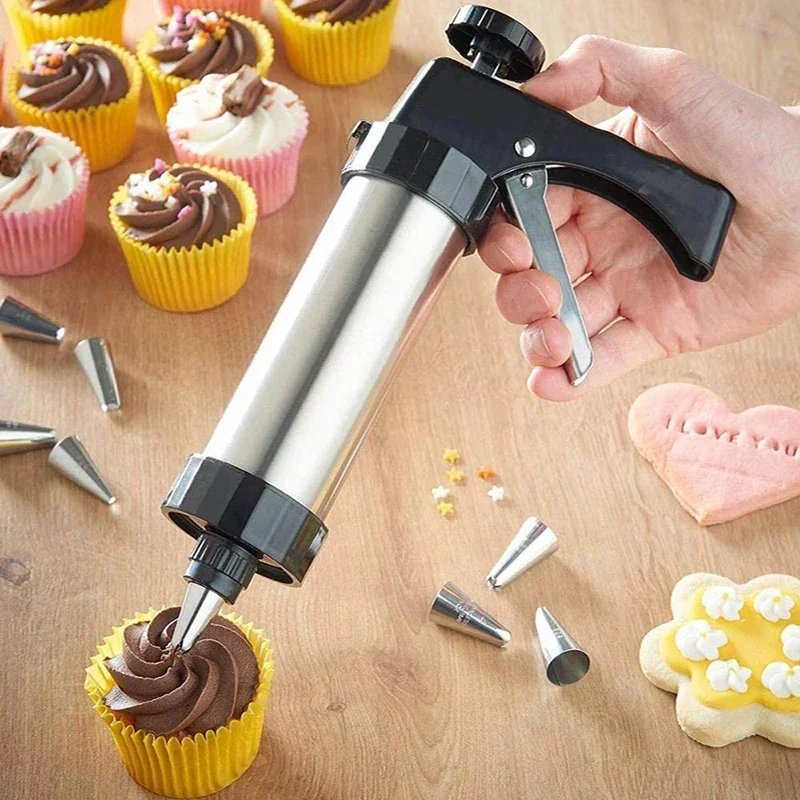 Cookie Press Gun Kit Stainless - Churros Maker Gun recensione e prezzo