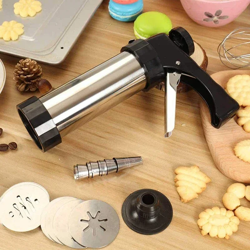 Cookie Press Gun Kit Stainless - Churros Maker Gun recensione e prezzo