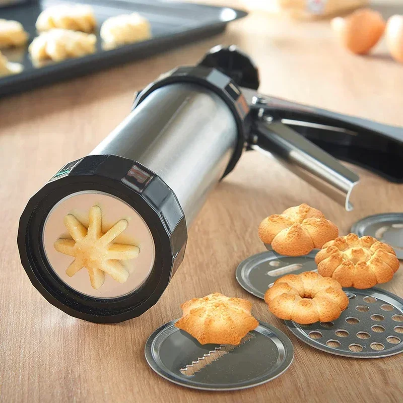 Cookie Press Gun Kit Stainless - Churros Maker Gun recensione e prezzo
